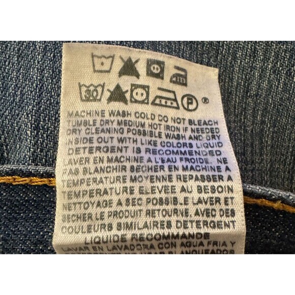 Levis 505 Regular Fit Men's Jeans, Size 38 x 34 - Medium Blue Classic - Picture 4 of 8